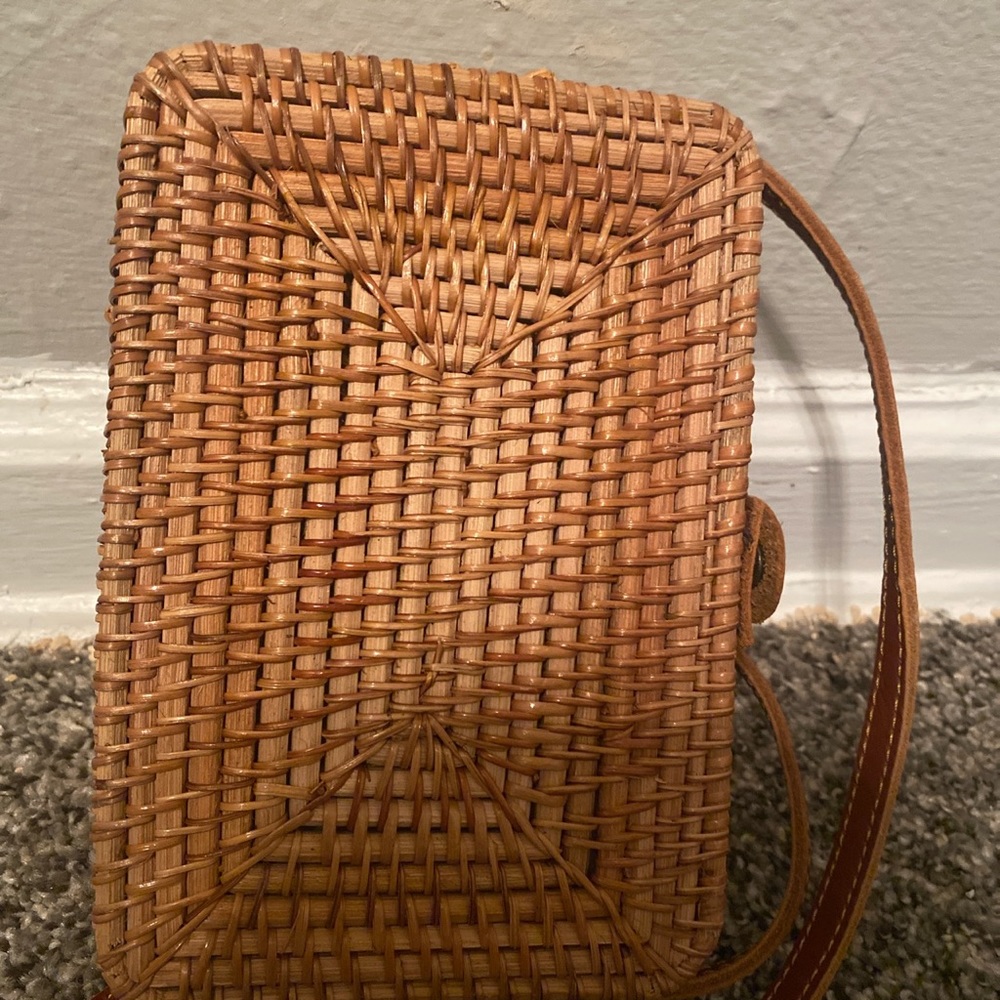 Wooden Rectangular Purse - image 3